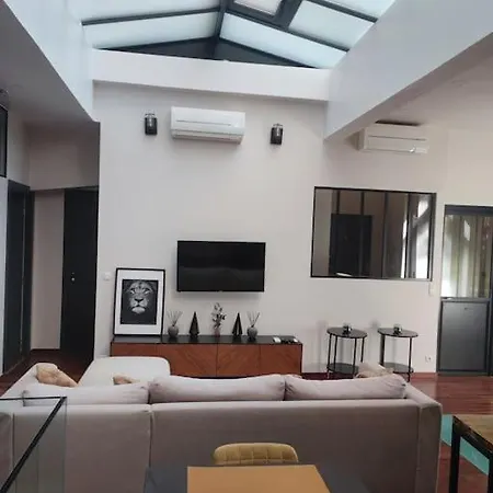 Apartment Loft Centre Face Au Parc Des Buttes Chaumont Paris