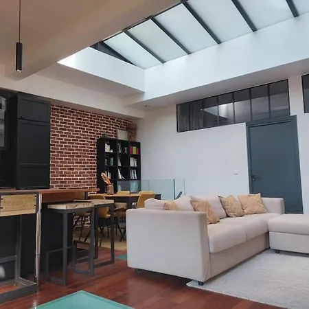 Loft Centre Face Au Parc Des Buttes Chaumont Paris